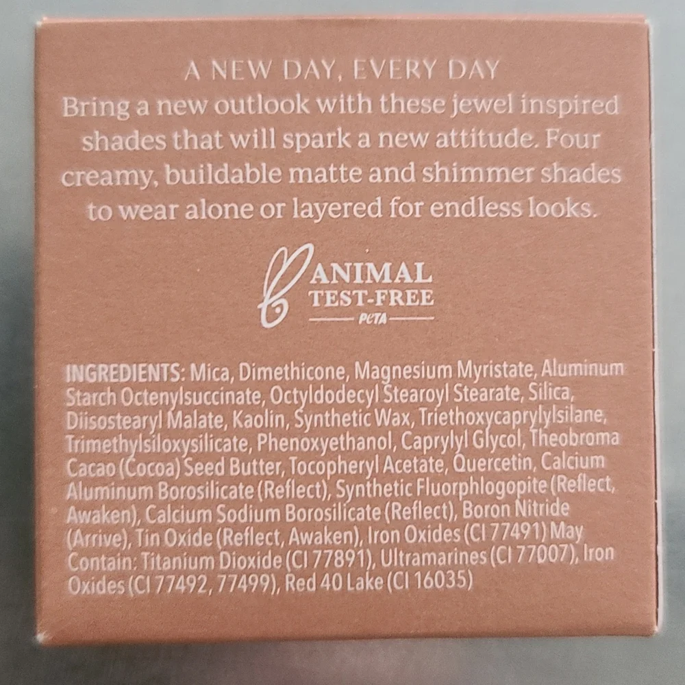 Complex Culture Fresh Start Eyeshadow Palette New in Box